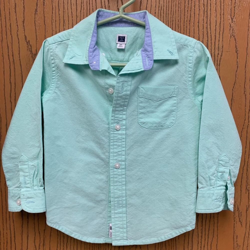 Boys Toddler Button Down Shirt